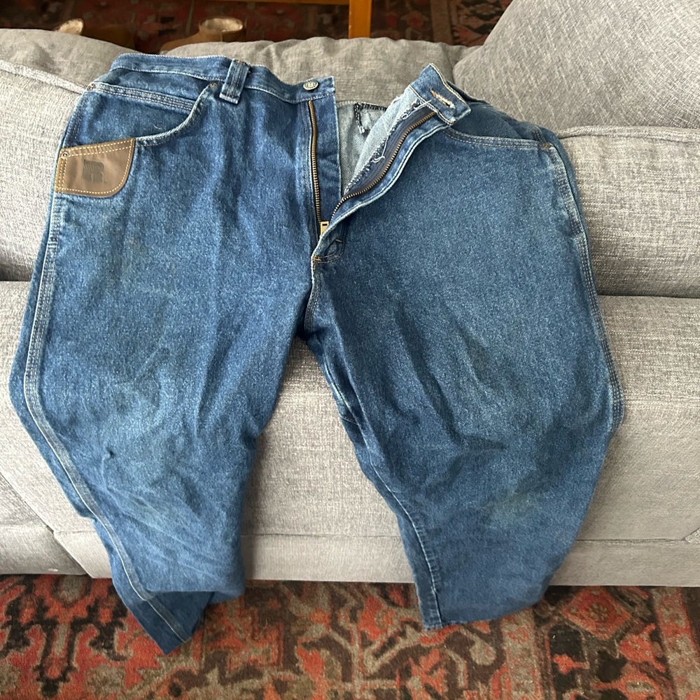 Wrangler rigs jeans size 35x34